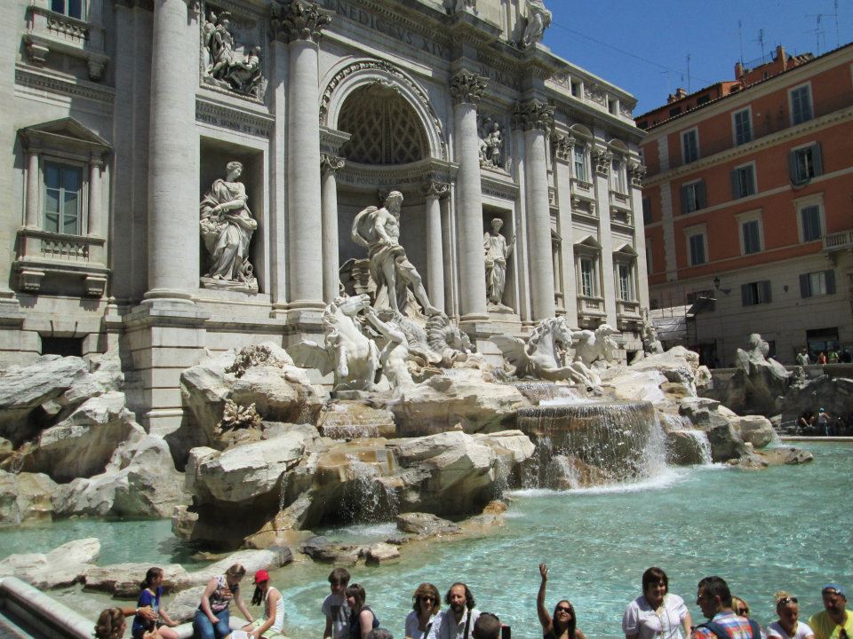 Trevi Fountain in Rome