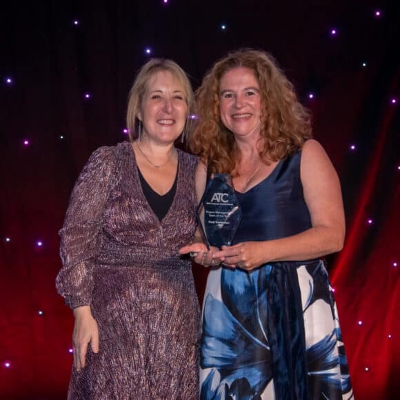 Helen Provart receiving ATC-Award-2022